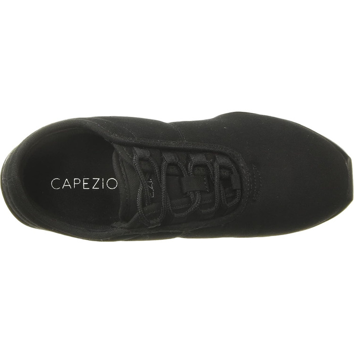 Жіночі парусинові танцювальні кросівки Capezio 37 EU чорного кольору
