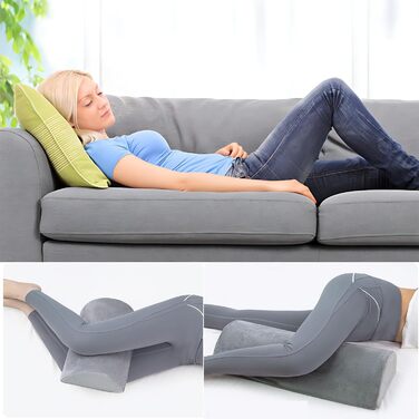 Півмісяцевий валик для шиї з піни з пам&39яттю форми, подушка для ніг, подушка для колін для сну, поперекова подушка для шиї, колін, талії