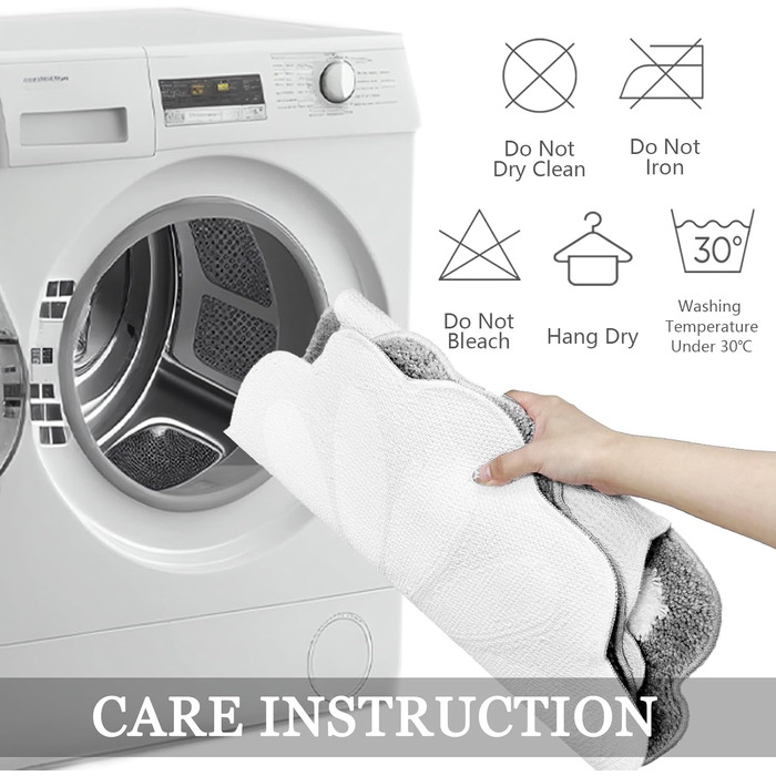 Сірий килимок для ванної кімнати, ромашки, милий килимок для ванної, квітковий візерунок, нековзний, абсорбуючий, мікрофібра, декор для ванної кімнати, спальні, акуратні кімнати, раковини, 60x130 см Сірий, білий 24&39 x 51&39 (нерегулярний)