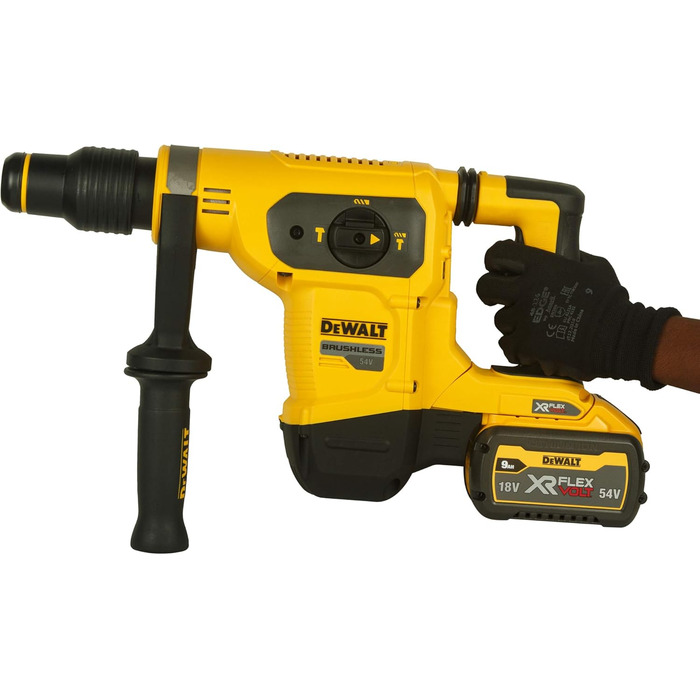 Акумуляторний комбінований перфоратор DeWalt 54 В / 162 Вт SDS-max, 40 мм, 6,1 Дж, UTC - DCH482-QW