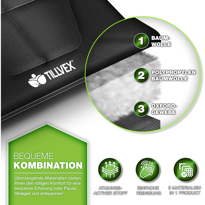 Складане кемпінгове ліжко tillvex з сумкою для перенесення, витримує до 200 кг Надзвичайно широке кемпінгове ліжко Ліжко для лову коропа для використання на вулиці та в приміщенні Складане гостьове ліжко для саду, кемпінгу, риболовлі, фестивалів, подороже