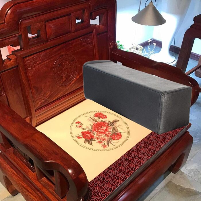 Подушка для підлокітника дивана, диван, бічний підлокітник, подушка, зносостійка, м&39яка підтримка ліктів, ліжко, читання, піна високої щільності для дому, диван, чорний