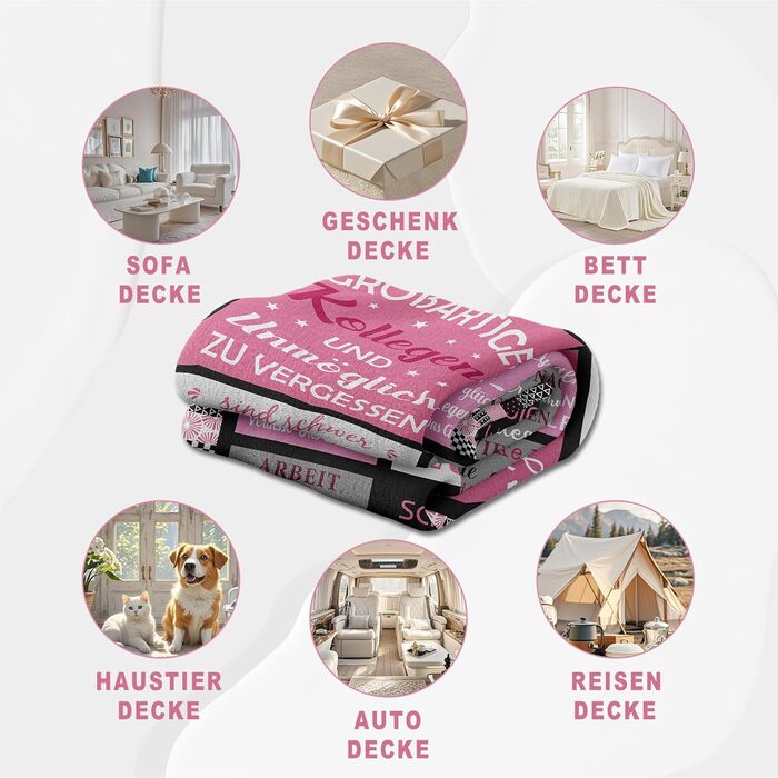 Прощальний подарунок для колег, прощальний подарунок для колегинь, прощальний подарунок для колег-чоловіків, які змінюють роботу, прощальний подарунок для колегинь, які змінюють роботу, невеликі подарунки для колег, ковдра для колег 150x130 см, прощальний