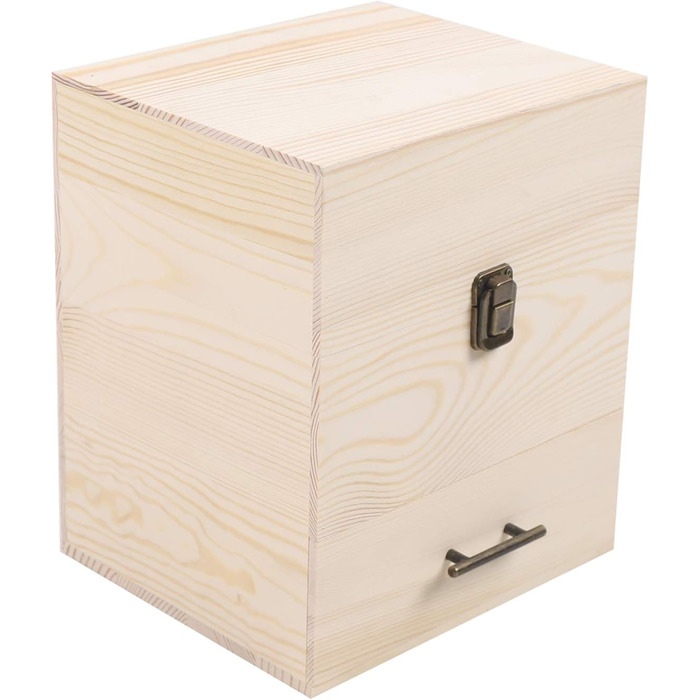 Рівневий дерев&39яний футляр для зберігання ефірних олій, футляр для ефірних олій, коробки для зберігання на 59 отворів, для флаконів об&39ємом 15 мл та 10 мл, лак для нігтів, 3-рівневий, 59 отворів, 3-