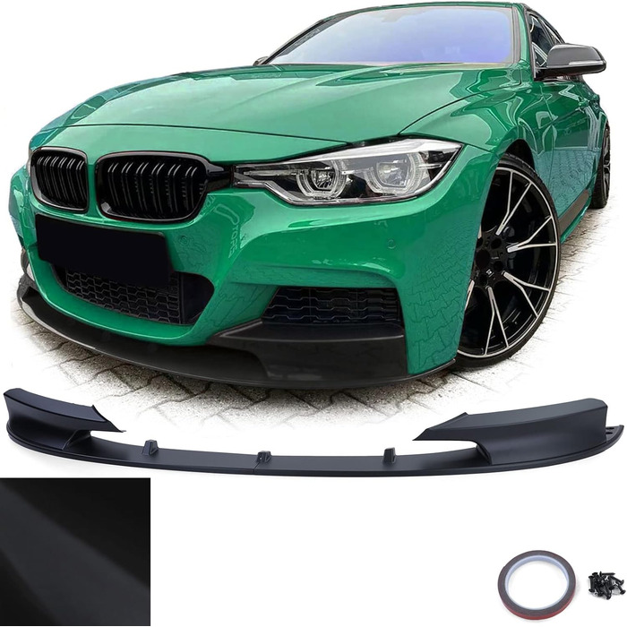 Передній спойлер Lip Neck Performance Matt підходить для BMW 3 Series F30 F31 11-19