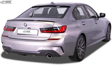 Задня спойлерна кромка сумісна з BMW 3 Series G20 2019- (ABS)