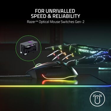 Мікрофон Blue Yeti для запису, стрімінгу та геймінгу та ігрова миша Razer Basilisk V3 (дротова, з можливістю налаштування)