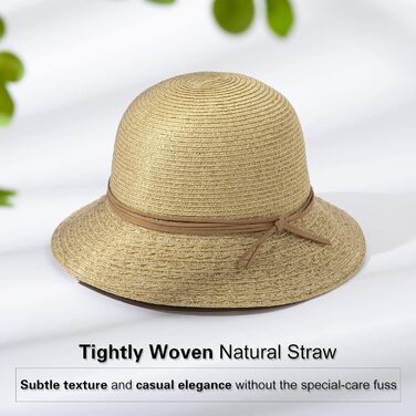 Жіночий сонцезахисний капелюх Comhats, складний солом&39яний капелюх для пляжу, захист від ультрафіолету, літній капелюх, бежевий, розмір M