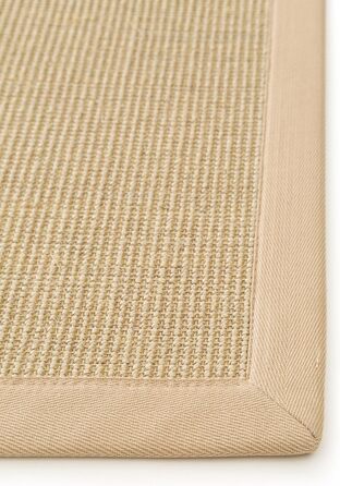 Килим benuta Nest з сизалю з натурального волокна Sana - кремовий 40x60 см - міцний килим для їдальні та вітальні - 100 натуральне сизалеве волокно - позачасовий дизайн 40 x 60 см (прямокутний) кремовий