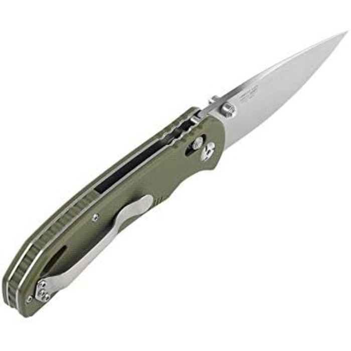 Ніж Ganzo G7531 Колір рукоятки зелений - Довжина клинка 8.9 см - Механізм замикання G-Lock - Сталь клинка нержавіюча сталь 440C