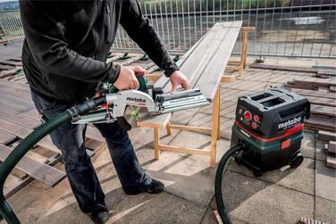 Акумуляторна дискова пила Metabo KS 18 LTX 66 BL 18V 2 шт. LiHD зарядний пристрій ASC 145- metaBOX 340 - 611866810