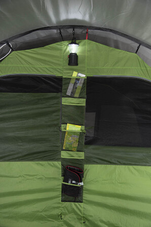 Намет п'ятимісний High Peak Garda 5.0 Light Grey/Dark Grey/Green (11823)