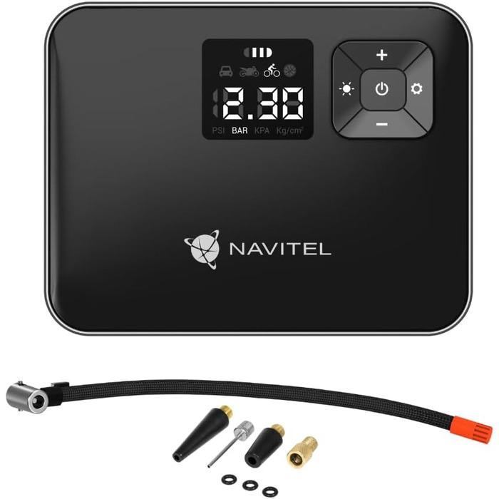 Повітряний компресор NAVITEL AIR 15 AL 15л 676г