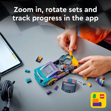 Конструктор LEGO Speed Champions 76935 NASCAR Next Gen Chevrolet Camaro ZL1 Модель гоночного автомобіля Колекційна гоночна іграшка