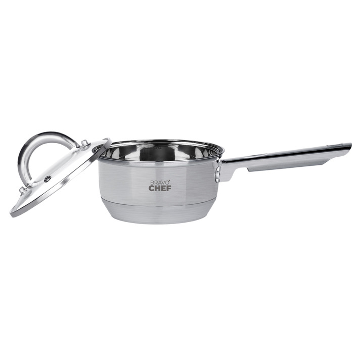 Ківш з кришкою 14 см 1,15 л Bravo Chef
