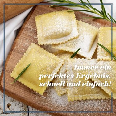 Квадратна хвиляста 45x45мм Італійський інструмент для пасти для домашньої комерційної кухні Латунь, натуральне дерево Простота у використанні Форма для печива равіолі, виготовлена в Італії