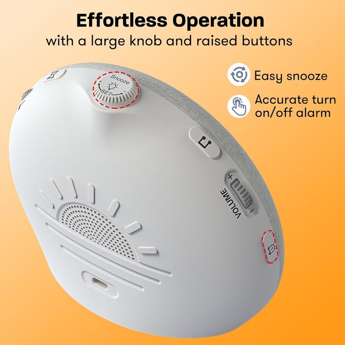 Будильник з денним світлом, ніжне пробудження для тих, хто міцно спить, будильник зі світлом сходу сонця з 30 природними звуками та таймером сну (15/30/60/180 хвилин), будильник для спальні з 7 мелодіями пробудження, подарунки для жінок, чоловіків та підл