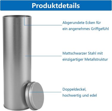 Контейнер для зберігання кавових капсул 22,5 x 6,5 см - Місце для зберігання кавових капсул, кавових зерен, свіжозмеленої кави або капсул - 4 шт. и
