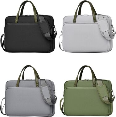 Чохол для ноутбука CYILPR з плечовим ременем для ноутбуків діагоналлю 40,6 см (16 дюймів), містка ділова сумка для подорожей та по