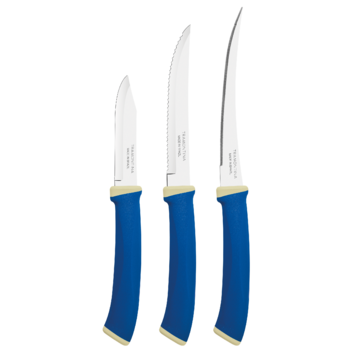 Набір ножів TRAMONTINA FELICE blue, 3 предмети (6852762)