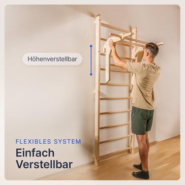 Скелелазіння для дорослих та дітей - вкл. турнік та подовжувач для стрибків - скелелазіння та скелелазіння для дитячих кімнат