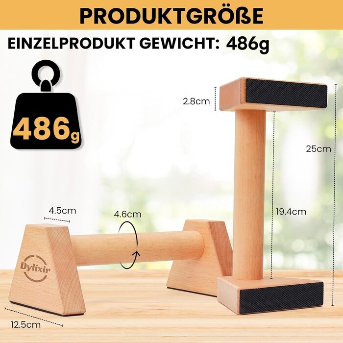 Ручки для віджимань, 2 перекладини для віджимань, дерев&39яні паралелети, ручки для віджимань, що покращують стан суглобів, обладнання для калістеніки, обладнання для домашнього фітнесу, стійка на руках та віджимання, модель S