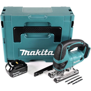 Акумуляторний лобзик Makita DJV 180 T1J 18В акумулятор 5,0Ач Makpac - без зарядного пристрою