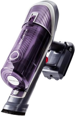 Акумуляторний пилосос, фільтр для алергіків, гнучке з'єднання, час роботи від акумулятора до 45 хв, щілинна насадка, насадка для о