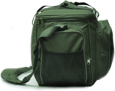 Велика ізольована рибальська сумка foolsGold Carp Bag зеленого кольору
