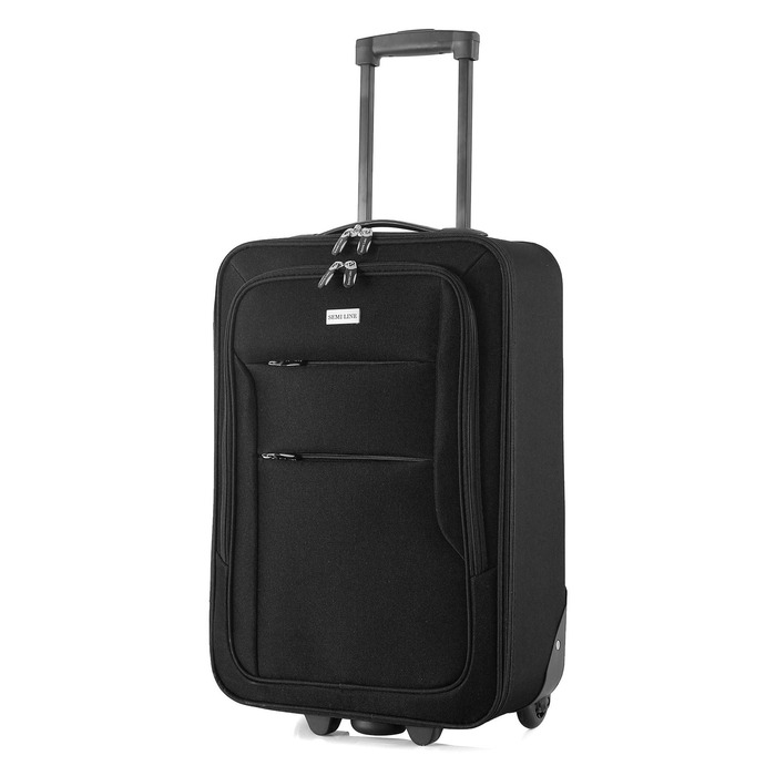 Валіза Semi Line 20' (S) Black (T5676-1)