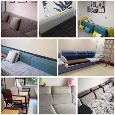 Подушка для спинки дивана YUR з товстої піни зі знімним чохлом, подушка для узголів&39я, подушка для підтримки попереку, велика спинка, подушка для читання, полегшує біль, темно-зелена