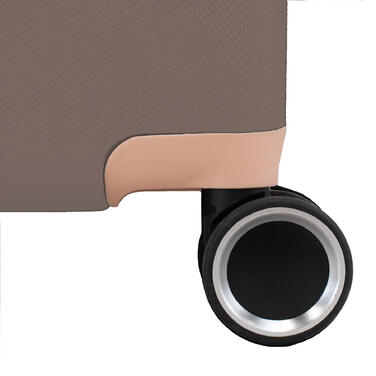 Валіза Semi Line 28' (L) Brown/Pink Cream (T5673-4)