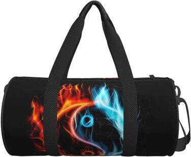 Спортивна дорожня сумка Інь-Янь, унісекс, для фітнесу та подорожей