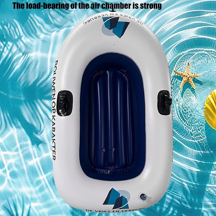 Надувний човен 145x91 см Надувні човни 700 ПВХ Надувні каяки Надувні човни-каяки для басейну, подорожей, річки та пригод на природі