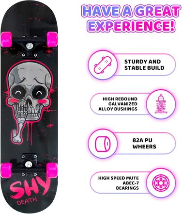 Повний комплект скейтборду Nattork 31 дюйм