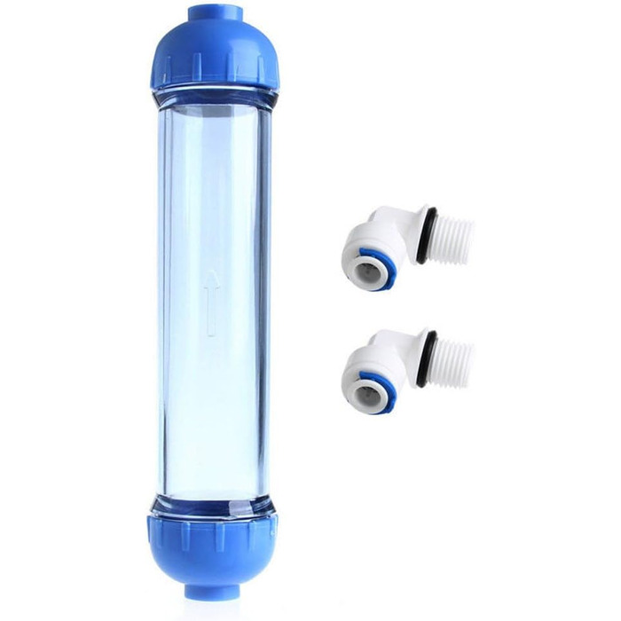 Наповнення корпусу фільтра для води, очищувач води T33 Shell Filter Tube Parts Kit Багаторазовий вбудований фільтр зворотного осмосу