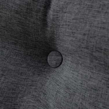 Подушка-клін, трикутна, валик для шиї, велика подушка для спини, бавовна та льон, підставка для читання для ліжка, подушка для читання, знімна (темно-сіра, 200 x 50 x 20 см, бавовна та льон) Темно-сіра бавовна та льон 200*50*20 см