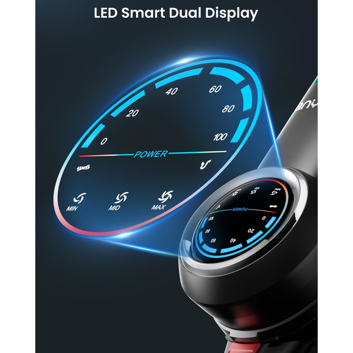 Акумуляторний пилосос, акумуляторний пилосос 550 Вт/45 тис. Па, час роботи 60 хв, самонесуча конструкція, акумуляторний пилосос з