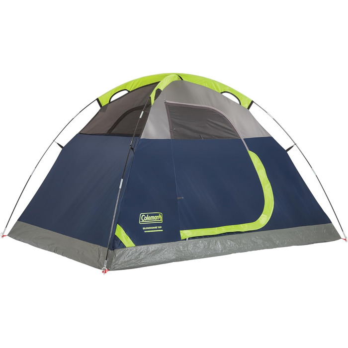 Намет Coleman Skydome 2 особи – WeatherTec, 3 сезони, швидке встановлення, синій, 1,5 × 2,1 м