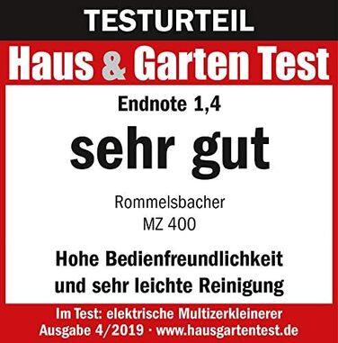 Мультиподрібнювач MZ 400 об'ємом 1,0 л