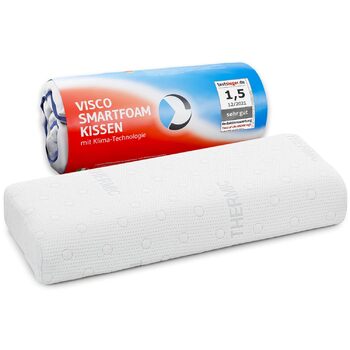 Подушка Third of Life HADAR 40x80 см, регульована по висоті, високоякісна піна з ефектом пам&39яті для підтримки шийного відділу хребта, подушка для підтримки шиї з терморегулюючим чохлом, ергономічна подушка для шийного відділу хребта, підходить для чохл