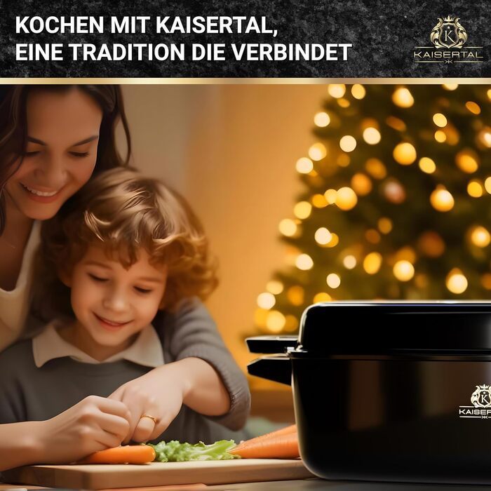 Емальована чавунна жаровня - чавунна каструля 6 л овальна, жароміцна - 7 кг жаровня з кришкою індукційна - каструля з кришкою, 28