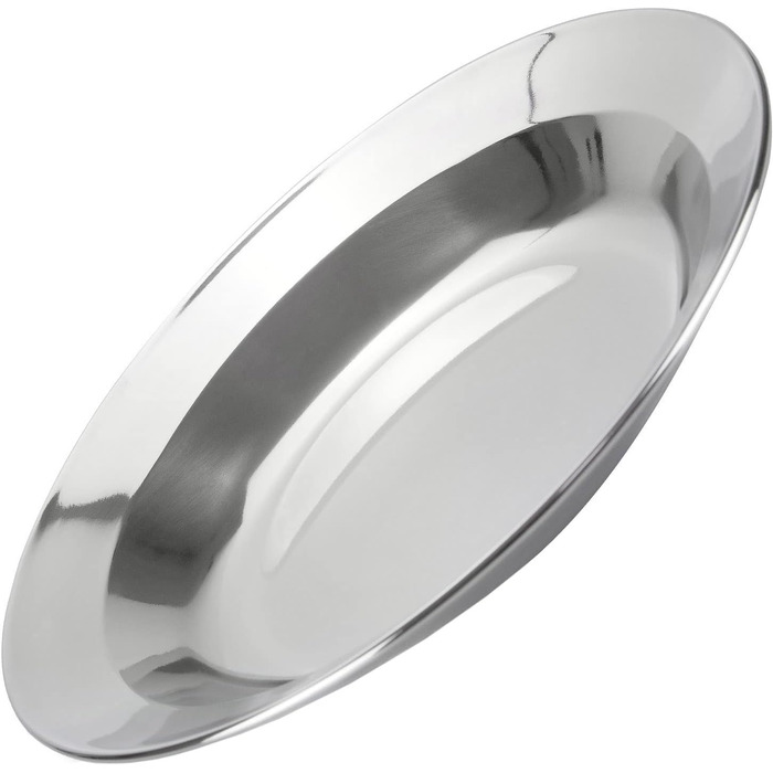 Набір посуду з нержавіючої сталі для кемпінгу тарілка, чашка та столові прибори міцний та багаторазовий для відпочинку на природі, трекінгу та фестивалів