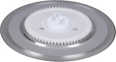 Спеціальний ніж Круглий диск Зубчастий край сумісний з Bosch Siemens MAS9101 MS70002 00658711 12012078 12012147 для нарізки їжі Хліборізка