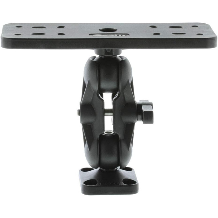 Платформа Scotty (203x75 мм) 163 кульовий шарнір 1 1/2 дюймовий човен для кріплення ехолота, колір чорний