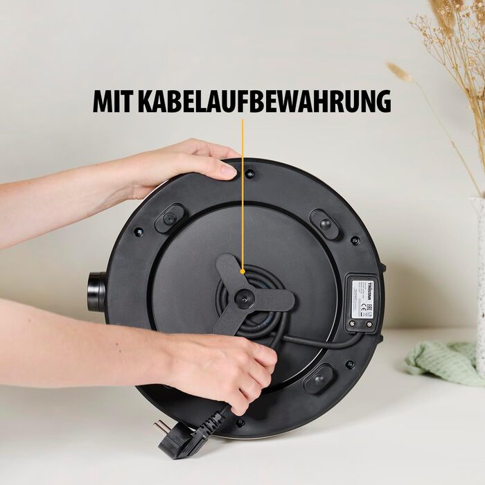 Млинниця Tristar BP-2638 - Діаметр 30 см - У комплекті аксесуари - Термостат - Нержавіюча сталь - чорний 1200 Вт Лита алюмінієва п