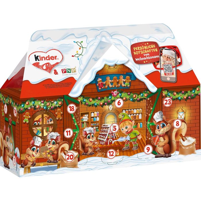 Адвент-календар Kinder Mix 3D House, 234 г