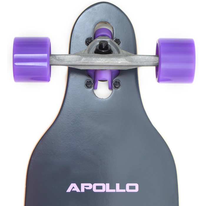 Лонгборд Apollo Makira DT 38" Twin Tip drop-through freeride cruiser 8-шаровий клен ABEC-9 високошвидкісні повний компліт для новачків фрірайду слайдів T-Tool у комплекті оригінал Німеччина 2025