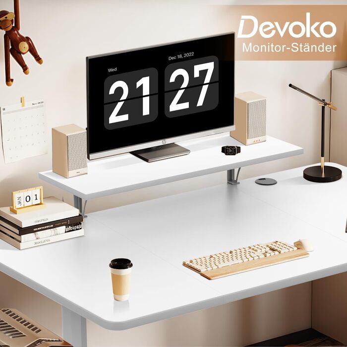 Стіл електричний з регулюванням висоти 12060 см з кріпленням для монітора, Стіл електричний з регулюванням висоти з пам'яттю на 2