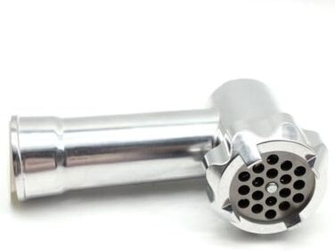 Чорна м'ясорубка електрична, 2800 Вт М'ясорубка з ковбасним наповнювачем Мультипроцесор 3 в 1 м'ясорубка з нержавіючої сталі М'ясо